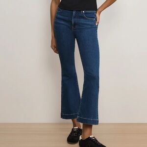 Veronica Beard Carson ankle flare high rise  size 28 in signature bright blue